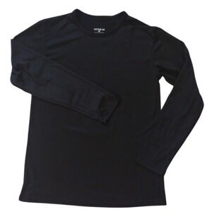 Active 23 Thermal Top Man's Medium Black Crew Neck‎ Long Sleeves